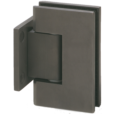 Wall mount with short back plate adjustable hinge