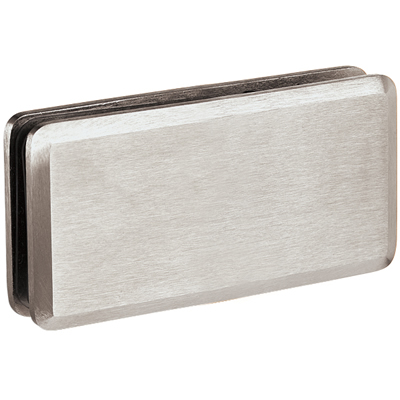 Beveled 180 glass to glass clips