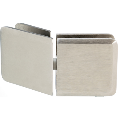 Square 135 glass to glass clips